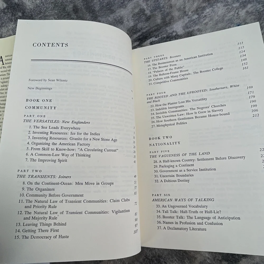 The Americans The National‎ Experience Daniel Boorstin History Book Club Edition